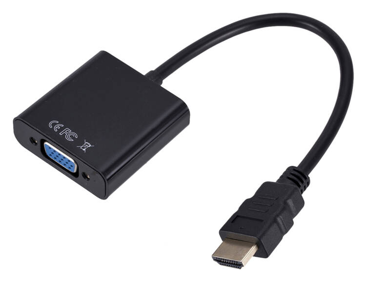 HD31A KONWERTER HDMI DO VGA + KABELEK AUDIO