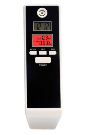 Cyfrowy ALKOMAT z Wbudowanym Termometrem i Budzikiem AL5