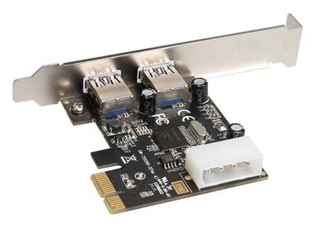 KARTA PCI-e Kontroler usb 3.0 x 2 KARTA 5 Gbit/s AK249