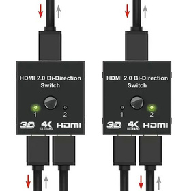 Splitter HDMI ROZDZIELACZ Sygnału HDMI z 1 na 2 porty Full HD 4k HD42