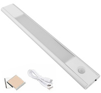 Przyklejana LAMPKA LED z czujnikiem Ruchu 30x4,2cm biała ZD106A