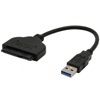 Adapter USB 3.0 do urządzeń SATA 2,5 cala dysków twardych 23cm czarny AK273A 