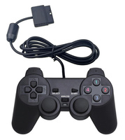 PAD do SONY PS2 Dual Shock2 Kontroler Wibracje czarny AK117A 