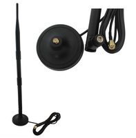 ANTENA Dookulna Patykowa 360° 9~12dBi 2.4GHz 41cm czarna AK128