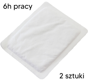 WKŁADKI GRZEWCZE do Rękawic Warmer (Para) 2 szt. białe AG357A 