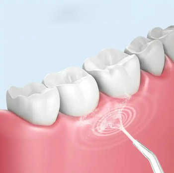 Bezprzewodowy IRYGATOR Dentystyczny + 8 końcówek do Czyszczenia Zębów biały DA103