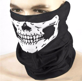 Termoaktywna BANDANA Chusta Komin wzór Czaszka BQ34 