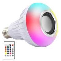 Dyskotekowa ŻARÓWKA z Głośnikiem Bluetooth Kolorowa E27 RGB LED + Pilot ZD7G