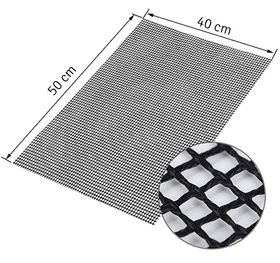 Teflonowa MATA na Grilla Siatka BBQ Wielokrotnego użytku 50x40cm AG666D 