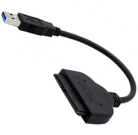 Adapter USB 3.0 do urządzeń SATA 2,5 cala dysków twardych 23cm czarny AK273A 