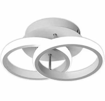 LAMPA Sufitowa LED 2 taśmy led 20W biała ZD110A