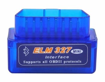 INTERFEJS ELM 327 Bluetooth mini OBD2 niebieski KB3E