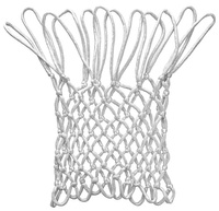 SIATKA DO KOSZYKÓWKI na obręcz do kosza gruba biała  AG300A 