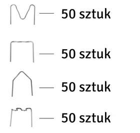 Kompaktowa ZGRZEWARKA do PLASTIKU zszywki x200 niebieska AG713B