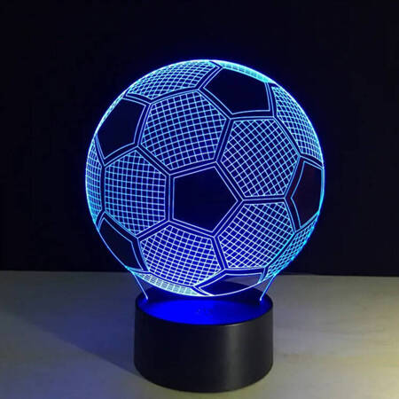 Nocna LAMPKA LED w kształcie Piłki Nożnej 0,5W ZD98 
