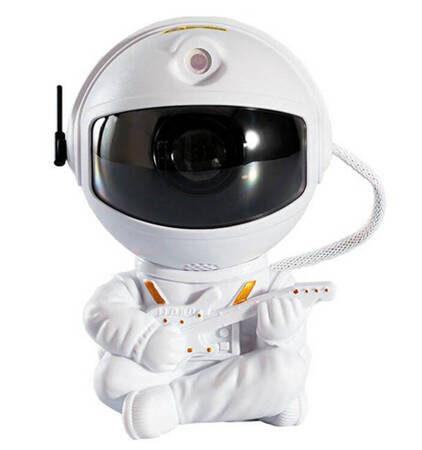 PROJEKTOR GWAZD LED Astronauta z Gitarą Lampka Nocna 5W biały AK235D