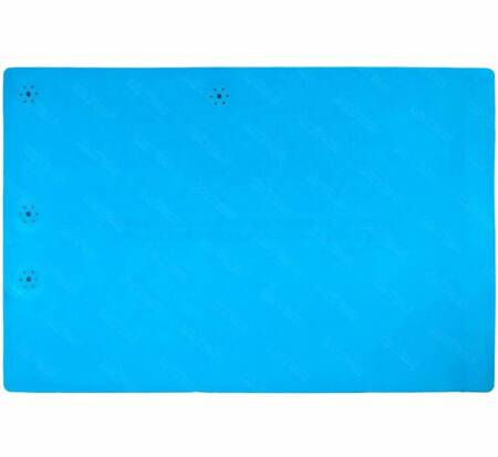 Silikonowa MATA Serwisowa Antystatyczna 45x30cm niebieska NZ24A