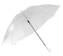 Składana PARASOLKA parasol 8 ramion 91cm przezroczysty BQ13A